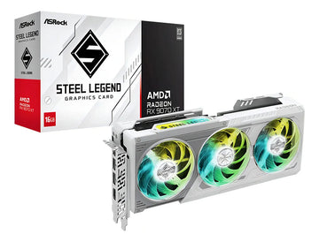 Tarjeta De Video Asrock Rx 9070 Xt Steel Legend 16gb