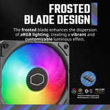 Cooler Master Enfriador Líquido Aio 240 Atmos Para Amd Ryzen