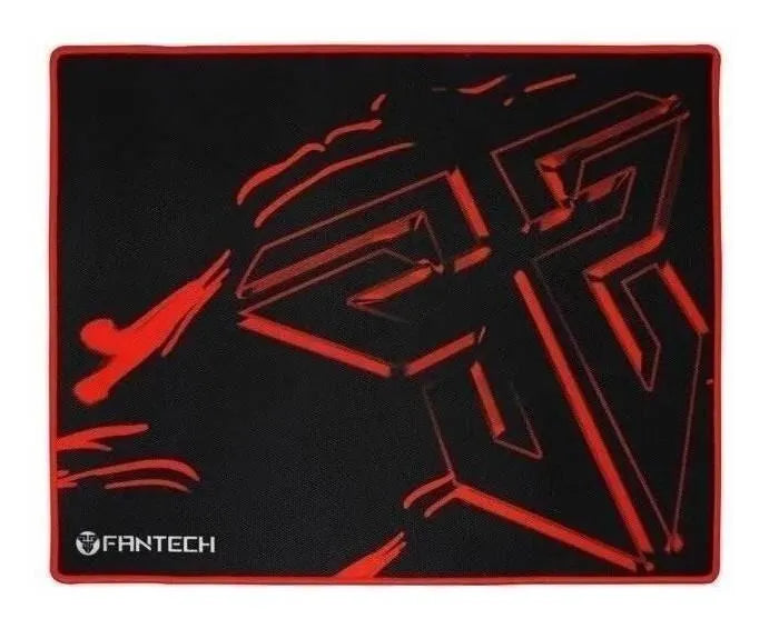 Mouse Pad gamer Fantech Sven MP44 de goma 35cm x 44cm x 4mm negro/rojo