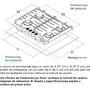 Estufa De Empotrar Challenger 4 Puestos Vidrio Sq 6765 Ae
