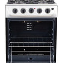 Estufa Romero Ultra Haceb 50 Cms Gas Natural Inox Color Negro