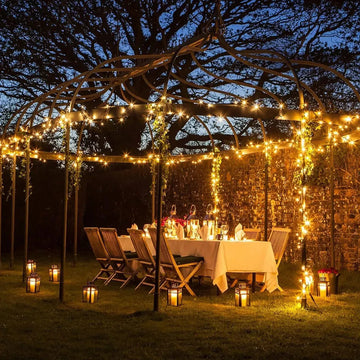 Luces Navidad Decorativas Por 100 Mts Y 1000 Leds Navideñas Amarillo
