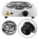 Estufa Electrica De 1 Puesto Fogon Portatil 110v Color Negro
