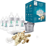 Set De Biberónes Anti-cólico Philips Avent C/peluche Claros