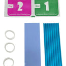Kit Disipador M2 Aluminio Con Thermal Pad Memoria Nvme M.2