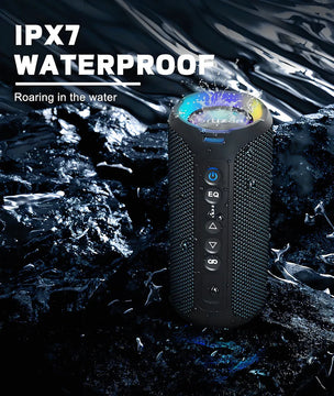 Ortizan - Altavoces Bluetooth, Altavoz Inalámbrico Portátil Color Color: Marino