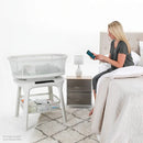 4moms Mamaroo Sueño Cuna, Moisés Del Bebé Bluetooth Y Mueble Color Blanco