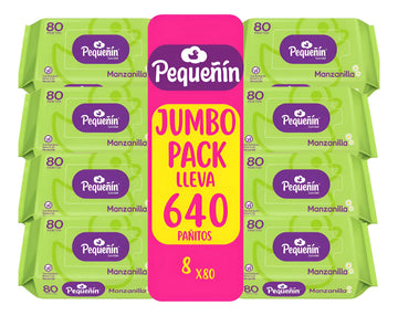 Pañitos Humedos Pequeñin 640und Tollitas Humedas Bebe Pañito