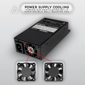 Fuente De Poder 500w Apevia Itx Modular Para Pc