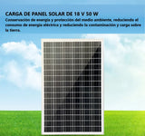 Televisor Solar 32 Pulg Batería 60000mah Panel Bombillos Con