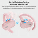 TOZO O2 OpenBuds Auriculares Inalámbricos Comodidad y Estilo para Cada Ocasión Color Rosado