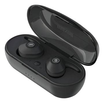 Audífonos In Ear Inalambricos Tws Maxell Bluetooth Mini Duo Negro
