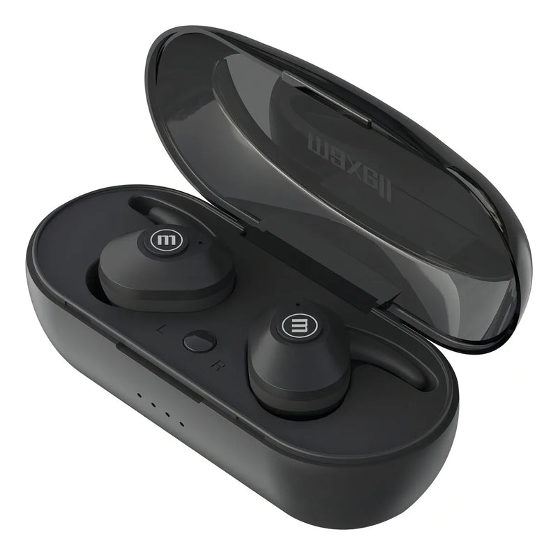 Audífonos In Ear Inalambricos Tws Maxell Bluetooth Mini Duo Negro