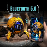 Gravastar Altavoces Bluetooth Mars Pro: Sonido Potente Y Luc