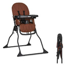 Silla Alta Para Bebé Snack And Stow Coñac Fácil De Plegar