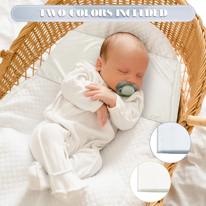 Hosuly Juego De 2 Sabanas De Saten Para Moises De Bebe, Suav