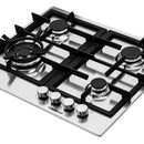 Estufa De Empotrar Challenger Acero 4 Puestos Sv 6860 Ei