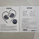 Audifonos in-ear Cca polaris color negro con micrófono