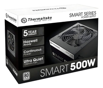 Fuente de poder para PC Thermaltake Technology Smart Series Ps-Spd-0500npcwus-W 500W negra