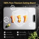 Tablas De Cortar De Titanio Puro 2 En 1 Para Cocina, Tabla D