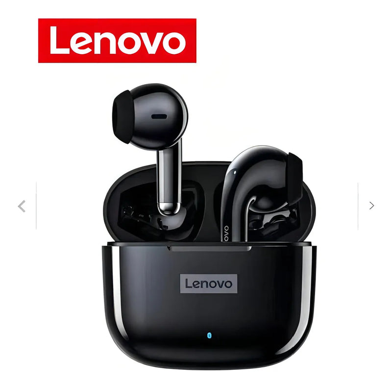 Audifonos Inalámbricos Bluetooth Lenovo Livepods Lp40 Pro Color Negro