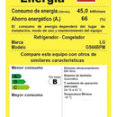 Nevecón Lg Side By Side Inverter Compressor 664 Lt Negro