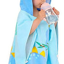 Toalla Poncho Infantil Con Capucha - Animales, Algodón, Play