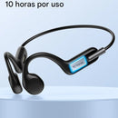 Audífonos De Conducción Ósea Para Natación,ip68impermeables Negro