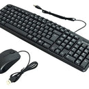 Combo Star Tec Mouse + Teclado St-cb-71 Usb Color del mouse Negro Color del teclado Negro