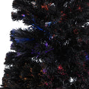 Árbol De Navidad Negro Fibra Óptica 210 Dear Santa