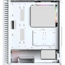Chasis Gamer Xyz Airone 100 Glass Blanco X6 Fans Argb Vidrio