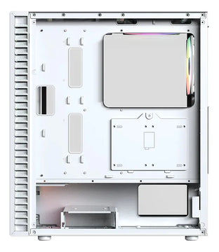 Chasis Gamer Xyz Airone 100 - Blanco , X6 Fans Argb