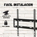 Soporte De Pared Para Tv 26 - 63 Mt-146 Color Negro
