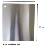 Tabla De Picar, Tabla De Corte, Acero Inox 304 Tabla De Corte Tabla De Picar Plateado
