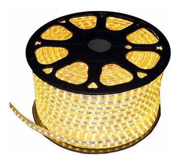 Manguera Led Rollo Por 100mts Navideña Unicolor + Secuencia