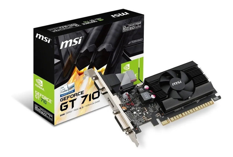 Tarjeta de video Nvidia MSI GeForce 700 Series GT 710 2GB