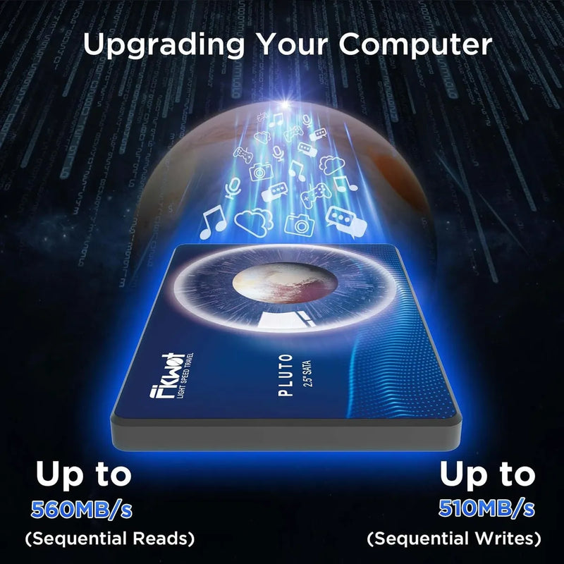 Unidad De Estado Sólido Ssd De 512gb Hasta 560 Mb/s Fikwot Azul