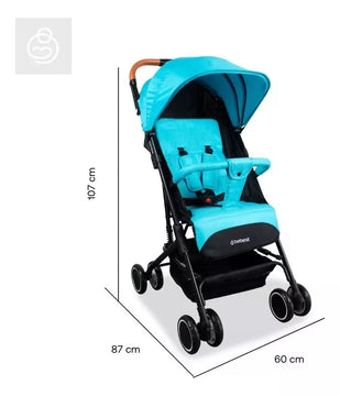 COCHE COMPACTO BIT JC207 - AZUL BEBESIT
