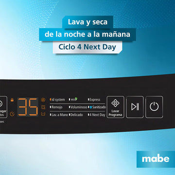 Lavadora automática 16kg diamond gray Mabe LMA6120WDGAB0