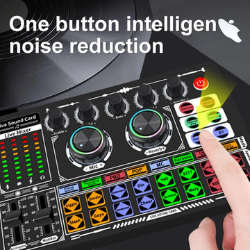 Kit Podcast Bm800 F999 Micrófono Condensador+tarjeta Sonido