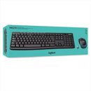 Combo Inalámbrico Logitech Mk270 + Pad Mouse Small (25x21cm) Mouse Negro Teclado Negro