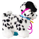 Peluche Dálmata Sprint Pull Along Con Sonido Color Blanco
