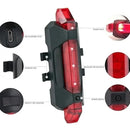 Luz Linterna Recargable Usb Led Bicicleta Delantera O Trasera