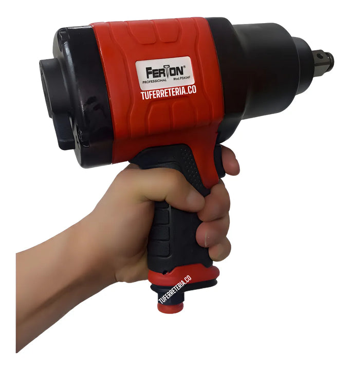 Pistola Impacto Ferton Neumática 3/4 1480nm Psn34f Color Rojo Frecuencia 0 0