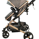 Coche Bebe Moisés Happy Baby Fj Color Gris