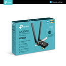 Tp-link, Tarjeta Pcie Wifi 6 Ax3000 + Bt 5.2, Archer Tx55e
