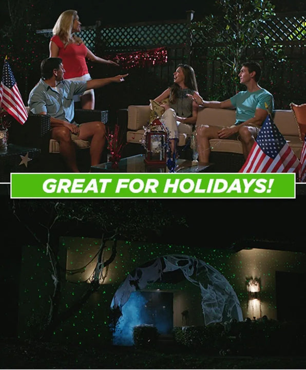 Proyector Luces Navideñas Led Startastic Estilo Láser