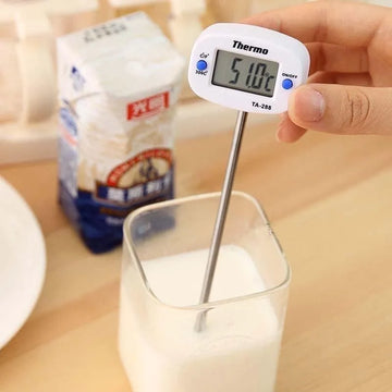 7 Termómetros Punzón Multiuso Ta-288 50c-300c + Batería Blanco