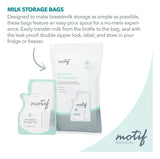 Motif Medical, Bolsas De Almacenamiento De Leche, Bolsa De C