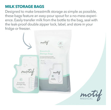 Motif Medical, Bolsas De Almacenamiento De Leche, Bolsa De C